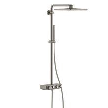 SmartControl Euphoria 310 Cube Duo Brushed Hard Graphite Thermostatic Shower Set