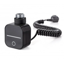 Nex Spiral с кабел, електрически нагревател за лира, черен мат