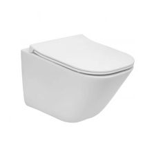 The Gap SQUARE 48 Rimless Hung Toilet Installation Set