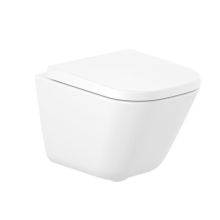 The Gap SQUARE 48 Rimless Hung Toilet Installation Set