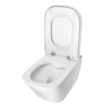 The Gap 48 SQUARE Rimless Hung Toilet