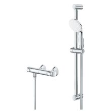 Grohtherm 500 Thermostatic Shower Mixer Rail Shower Set