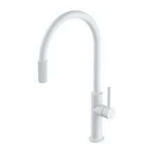 Switch White Single Lever Kitchen Mixer+Filtering System