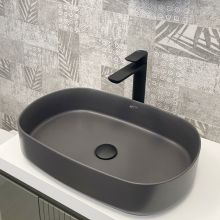 Infinity 55 Anthracite Sit-on Basin