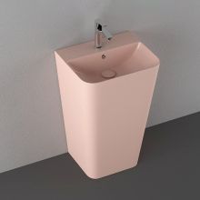 Висока мивка стояща на пода розов мат Sott'Aqua 50