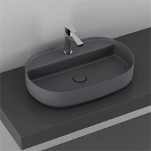 Infinity 60 Anthracite Sit-on Basin