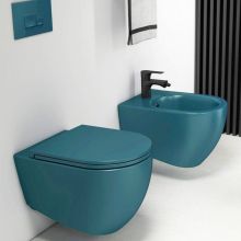 Конзолна зелена тоалетна чиния Infinity 53 Rimless 