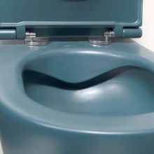 Конзолна тъмно зелена тоалетна чиния Sentimenti 53 Rimless 