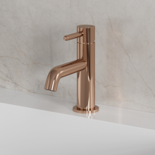 Y 80 Copper Rose Gold Single Lever Mixer Tap