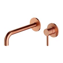 Y 190 Brushed Copper Single Lever Concealed Mixer