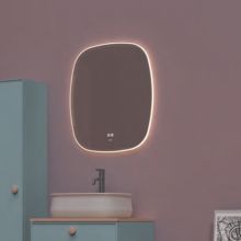 LED Mirror Amorphous Anti-Fog