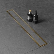 Neo PURE GOLD PRO Tile Linear Shower Floor Drain