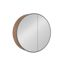 Шкаф-огледало за баня Sogno 62 Walnut