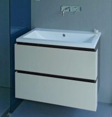 PVC шкаф с мивка за баня Adagio 80 с чекмеджета 